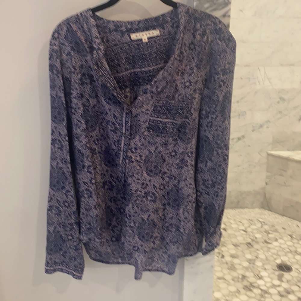 Xirena Presley paisley blouse